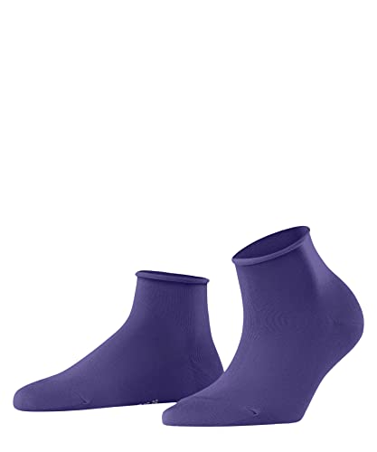 FALKE Kobiety Krótkie skarpety Cotton Touch W SSO Bawełna jednokolorowe 1 Para, Fioletowy (Rich Purple 8305), 39-42