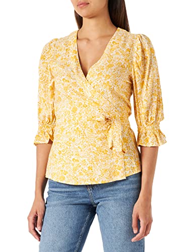 PART TWO Damska bluzka Pheapw Bl Blouse Kobiecy Silhouette, Yellow Painted Flower, 30 PL