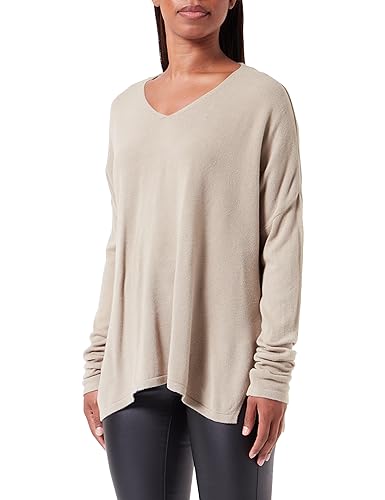 Bestseller A/S Damski sweter ONLAMALIA L/S V-Neck CC KNT, Weathered Teak, M, Weathered Teak, M