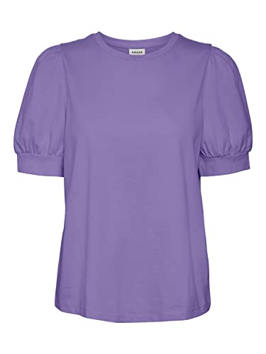 VERO MODA Women's VMKERRY 2/4 O-Neck TOP VMA JRS NOOS T-Shirt, Paisley Purple, S, Paisley Purple, S