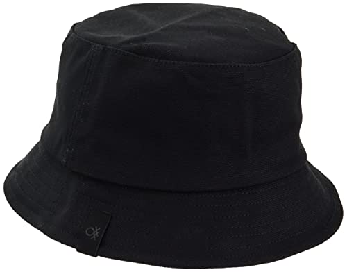 United Colors of Benetton Czapka unisex 6g0pua00b zestaw akcesoriów zimowych, czarna 700, 54 (2 sztuki)