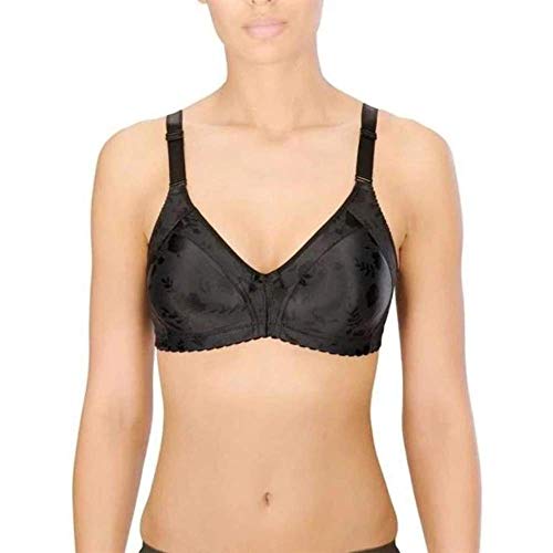 Naturana 5363 - Biustonosz na co dzień - Minimalizator - Kobiety, czarny, 100B