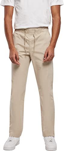 Urban Classics Proste spodnie męskie z rozcięciem, Miękka trawa morska, 5XL