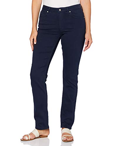 GANT Jeansy damskie Twill Slim, niebieski (Marine 410), 34 PL (Producent rozmiar: 27/34)