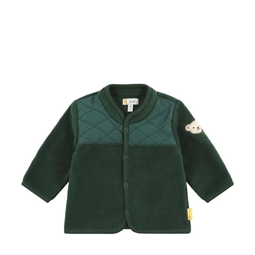 Steiff Chłopięca kurtka polarowa, Jungle Green, 62