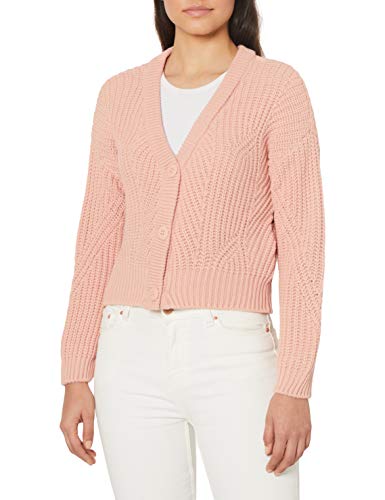 DeFacto Kardigan normalny krój dla kobiet kardigan na topy damski (LT.Rose, XS), L. rose, XS