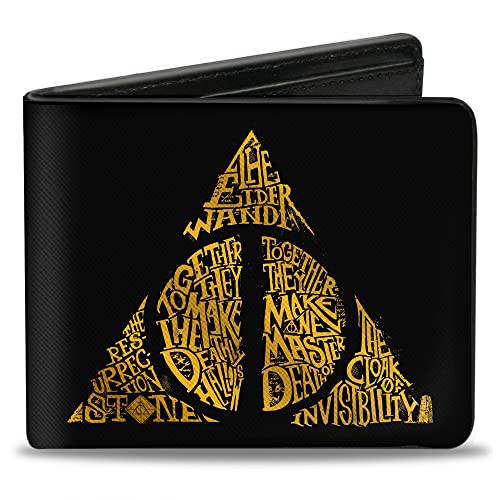 Buckle-Down Męski portfel składany Harry Potter, wielokolorowy, wielobarwny