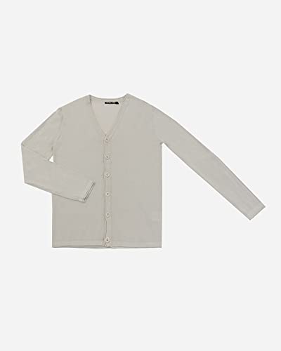 Gianni Lupo Sweter męski kardigan szary, M