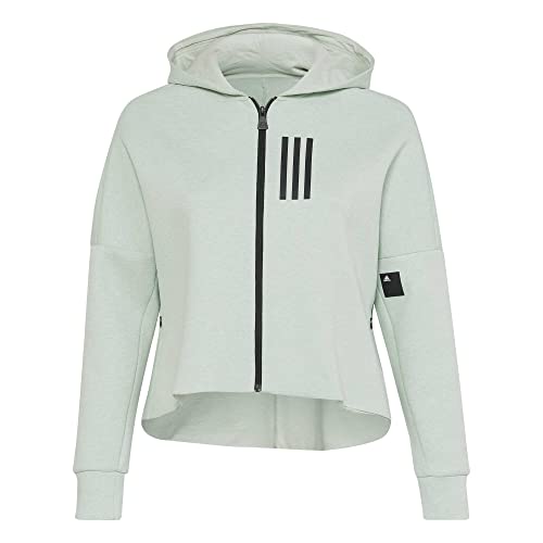 adidas Damska bluza z kapturem W Mv Sl Fz Hd, Ligrme, XL