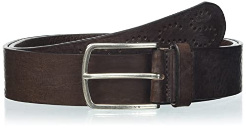 BOSS Pasek męski, Dark Brown203, 110