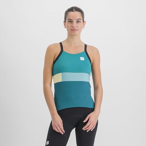 SPORTFUL 1123024-374 Snap W Top T-Shirt Damska Shade SPUCE Light Green XXL, Shade Spuce Light Green, XXL