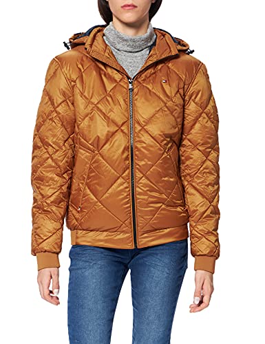Tommy Hilfiger męska kurtka z kapturem, Crest Gold, L