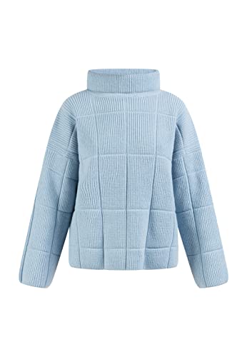 Jalene Damski sweter z dzianiny 81133399, lodowy błękit, M/L, lodowy niebieski, M-L