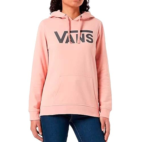 Vans Damska bluza z kapturem Wm Drop V Logo Bluza z kapturem, Sepia Rose, S, Róża sepia, S