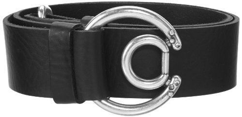 MGM damski prosty pasek, Czarny – Schwarz (Schwarz 1), 85 cm