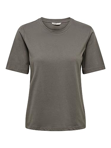ONLY Damska koszulka Onlonly S/S Tee JRS Noos, Plum Kitten, S