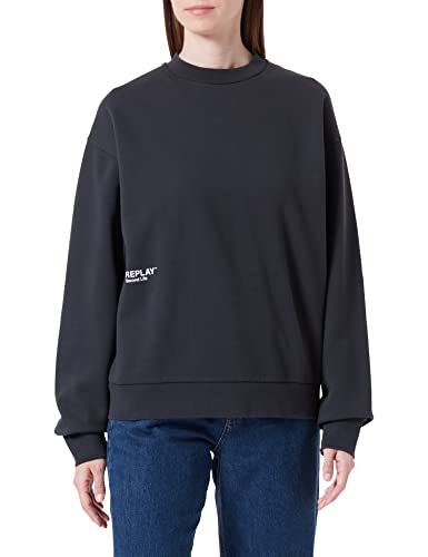 Replay Bluza damska W3586E, 099 Blackboard, M