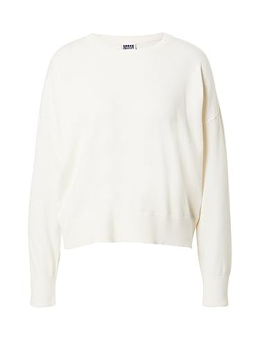Urban Classics Damska bluza damska Ecovero Oversized Basic Sweater, Whitesand, M