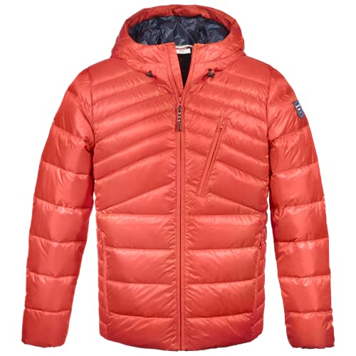 Dolomite Męska kurtka Chaqueta CON Capucha MS CORVARA, pomarańczowa, XL, Palony pomarańczowy, XL