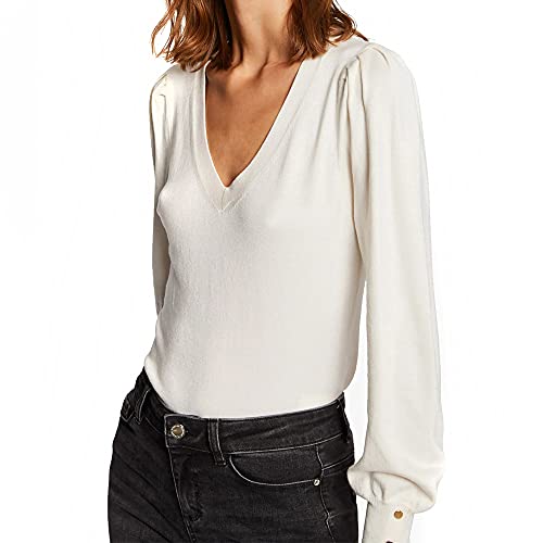 Morgan Sweter damski, Kość słoniowa, L