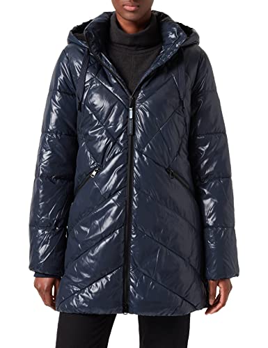 Taifun Mantel Nicht Wolle Płaszcz damski, Obsydian, 46