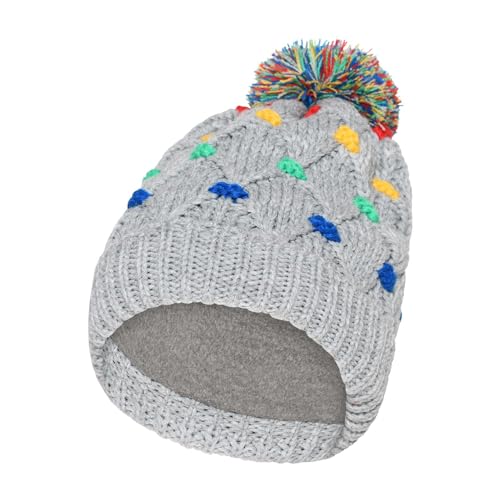 LEGO Czapka beanie dla dzieci, uniseks, szary melanż, 56