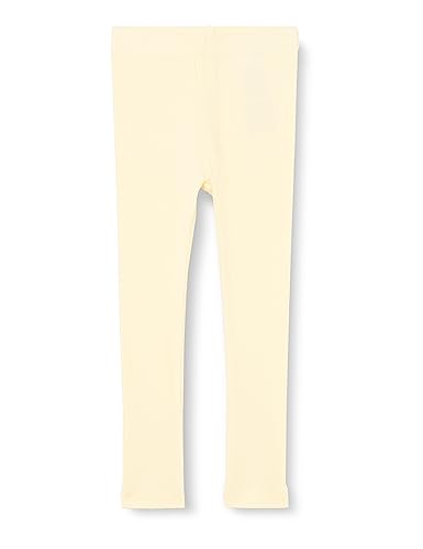 NAME IT Dziewczęce legginsy NMFJANA XSL Double Cream, 110, Podwójny krem, 110 cm