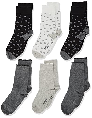 Camano Skarpety dziecięce, 6 sztuk, czarny, 39
