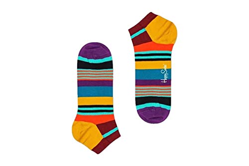 Happy Socks Mixed Multi Stripe Low Socks, Wielokolorowe, 41-46, Kolor: wielokolorow, 41/46 EU