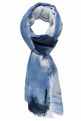 Replay Szalik unisex, 1484 DK BLUE-AVIO-OPT WHITE, UNIC