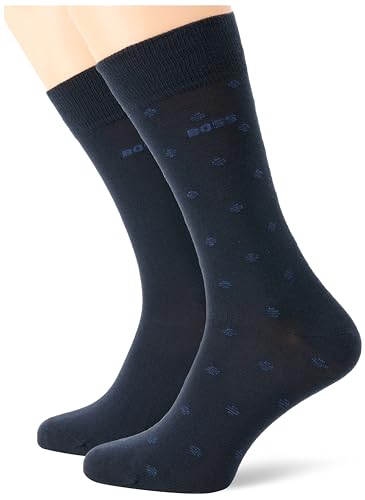 BOSS Męskie skarpety regularne, Dark Blue401, 43-46