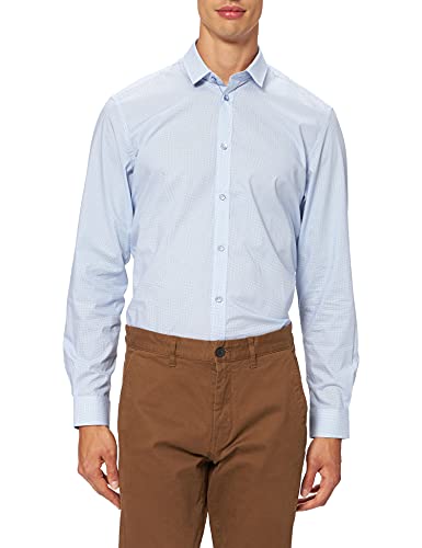 ESPRIT Collection Męska koszula biznesowa, 440/jasnoniebieski, 40 PL