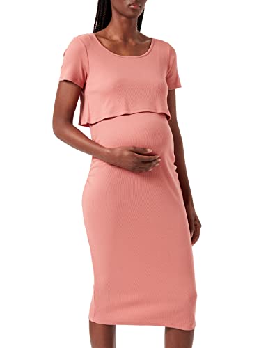 Noppies Damska sukienka Nursing Short Sleeve Mia, Desert Sand - P756, 36 PL