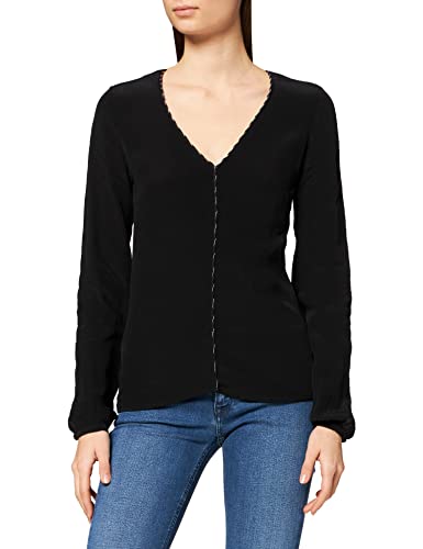 Naf Naf Damska koszulka Robine Ml t, Noir, S