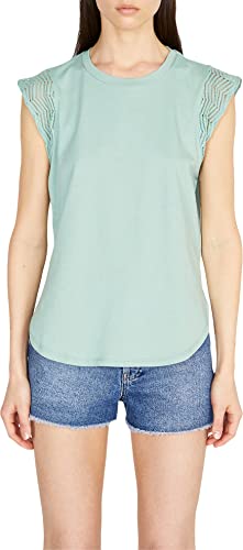 Sisley T-shirt damski, Aqua 18e, S