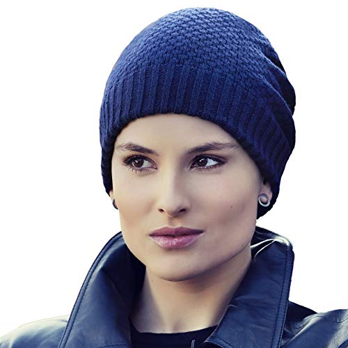 Viva Headwear mille czapka damska z łysieniem, ciemnoniebieski, jeden rozmiar