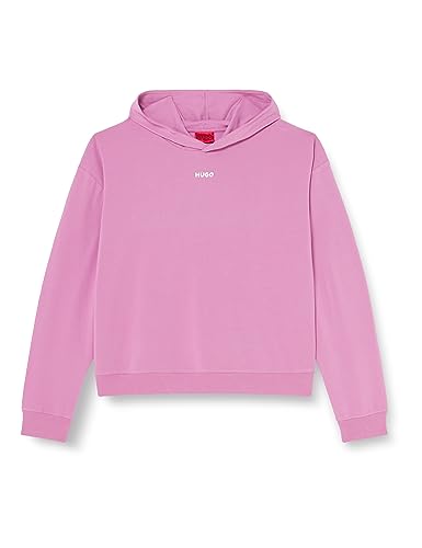 HUGO Loungew damska bluza z kapturem, Medium Purple510, S