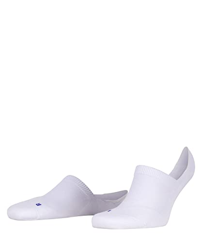 FALKE Uniseks Stopki Cool Kick Invisible U IN Oddychający I Szybkoschnący niewidoczne jednokolorowe 1 Para, Biały (White 2000), 39-41