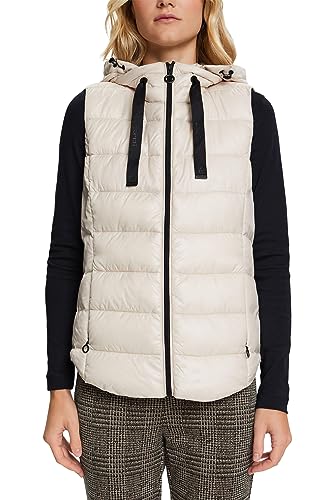 ESPRIT Kamizelka damska, 296/kremowy beż 2, L