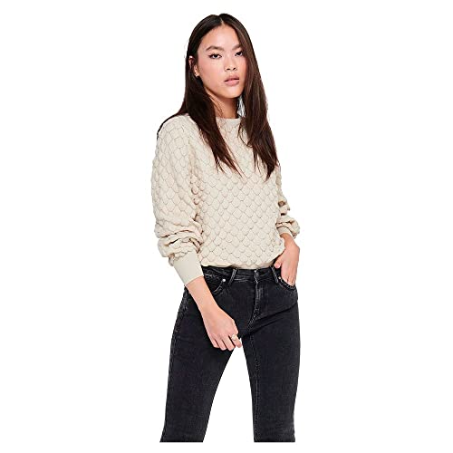 ONLY Onlgilja L/S KNT Noos sweter damski, Kamie? Pumeksowy, XL