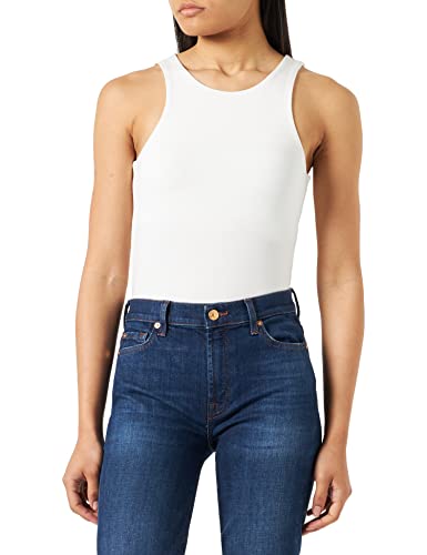VERO MODA Women's VMAVA Plain SS GAJRS NOOS Top, Jade Cream, M, Jade Cream, M
