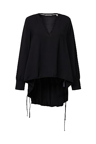 ESPRIT Bluzka z guzikami, 001/Black, S