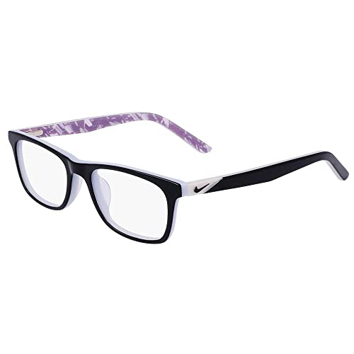 NIKE Optical Sunglasses Unisex Dorosły, 001 Czarny Wolf Grey, 48
