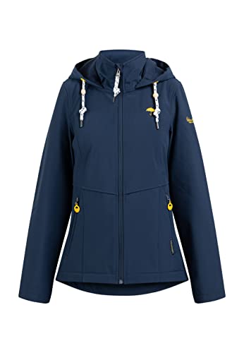 Schmuddelwedda Damska kurtka softshell 34323029, morski, XL