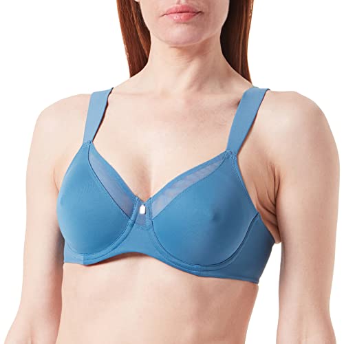 Triumph True Shape Sensation W01 Biustonosz Minimizer Kobiety , LIBERTY BLUE , 80E