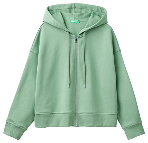 United Colors of Benetton Kurtka damska C/CAPP M/L 3ojad500b, jasnozielona 2k7, XS, Jasnozielony 2k7, XS