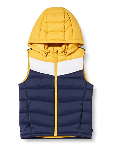 United Colors of Benetton Kurtka puchowa dla chłopców, Niebieski 252, S