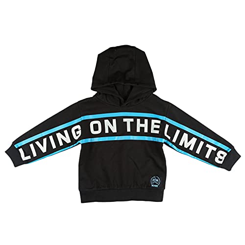 Top Top Japlay chłopięca bluza z kapturem, czarny, 3-4 lat