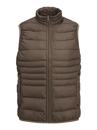 JACK&JONES Damska kamizelka JXBASI Lightweight Vest Noos, Morel, L, Morel, L