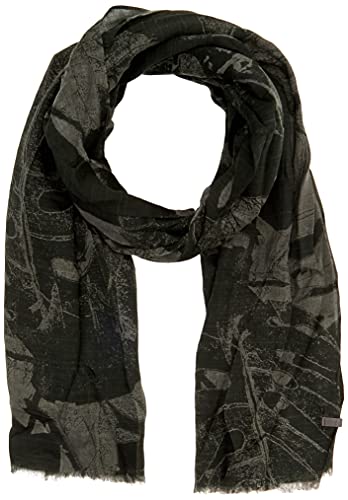 camel active Męski szalik 4071705v17, zielony (Leaf Green), jeden rozmiar